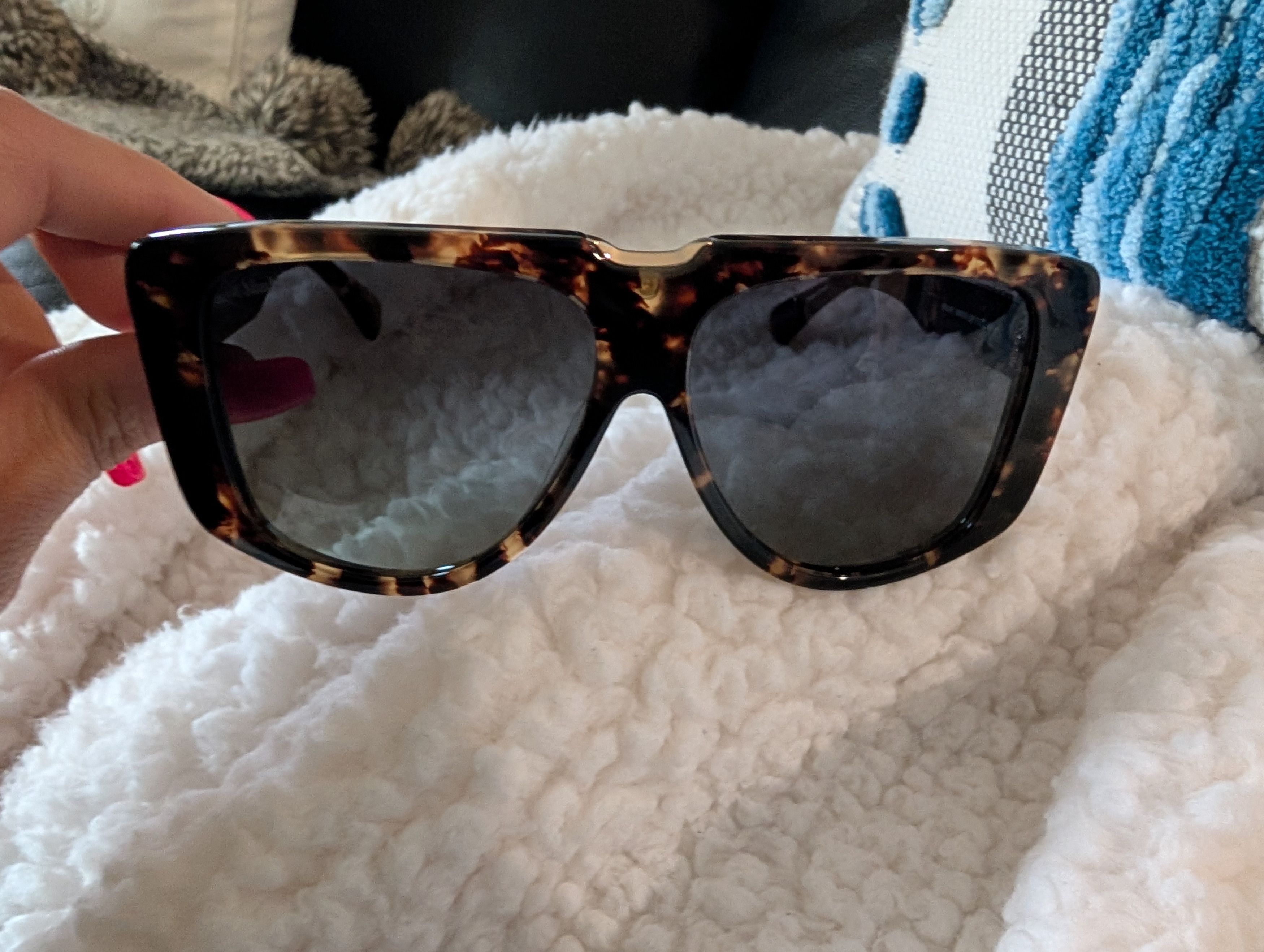 Max Mara Max Mara SPARK1 MM0075 Square Tortoise Shell Sunglasses Size ONE SIZE - 7 Thumbnail