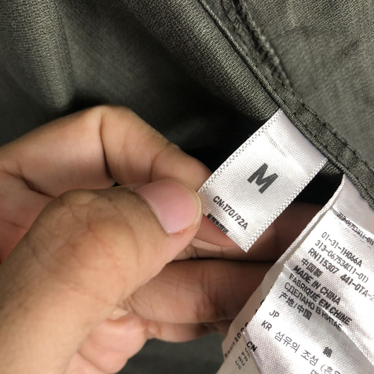 Japanese Brand 📌VINTAGE BIKER JACKET CHORE MILITARY UNIQLO ISSEY MIYAKE Size US M / EU 48-50 / 2 - 21 Thumbnail