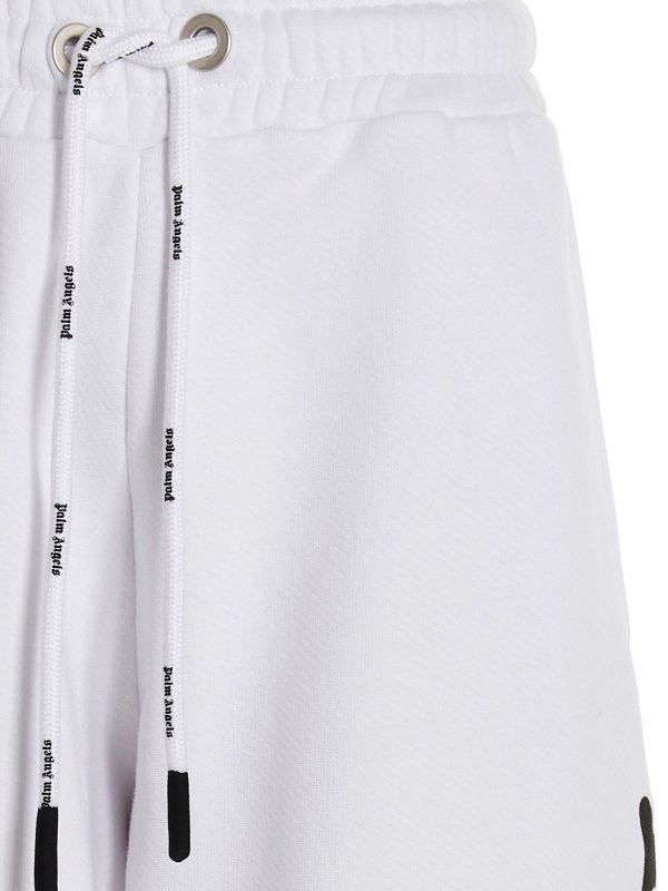 Palm Angels o1mle0425 I Love Pa Sweatpant in White Size 26" / US 2 / IT 38 - 4 Thumbnail