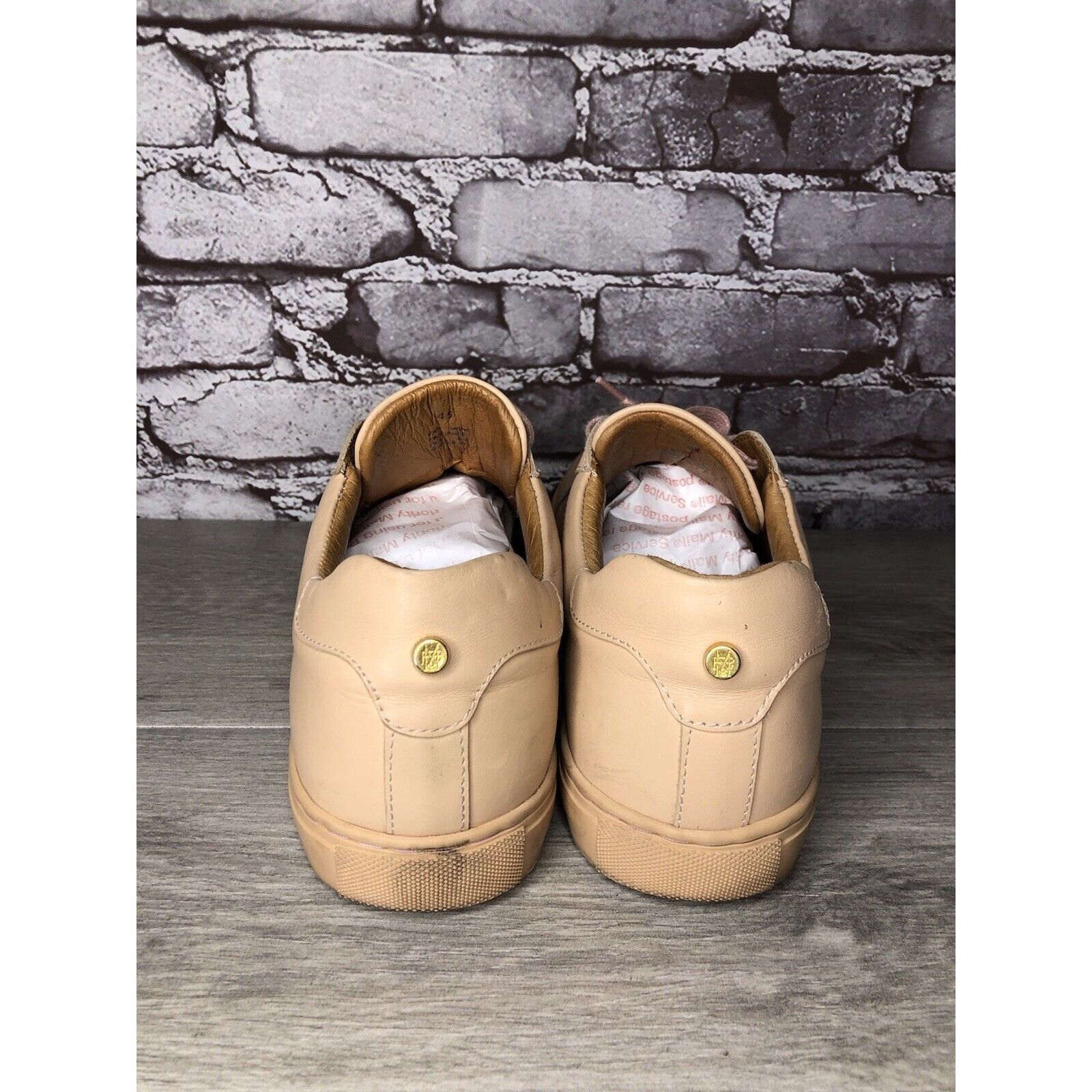Other Romero And Mcpaul Dusty Pink Leather Lace Up Portugal Shoes Size US 12 / EU 45 - 4 Thumbnail