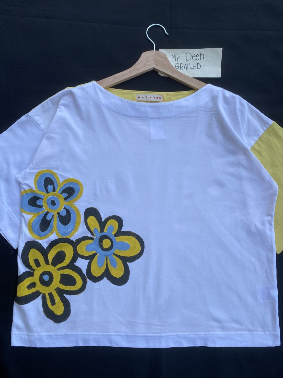 Marni Rare MARNI X Uniqlo Tshirt Size L / US 10 / IT 46 - 7 Thumbnail