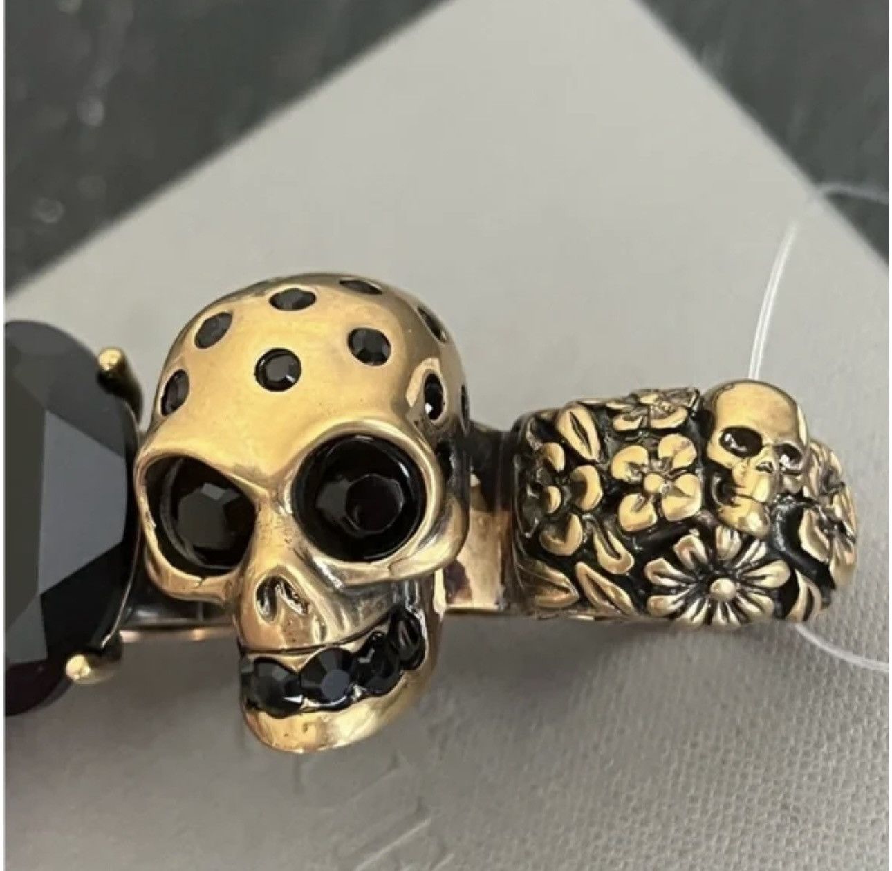 Alexander McQueen Alexander McQueen knuckle ring Size ONE SIZE - 6 Thumbnail