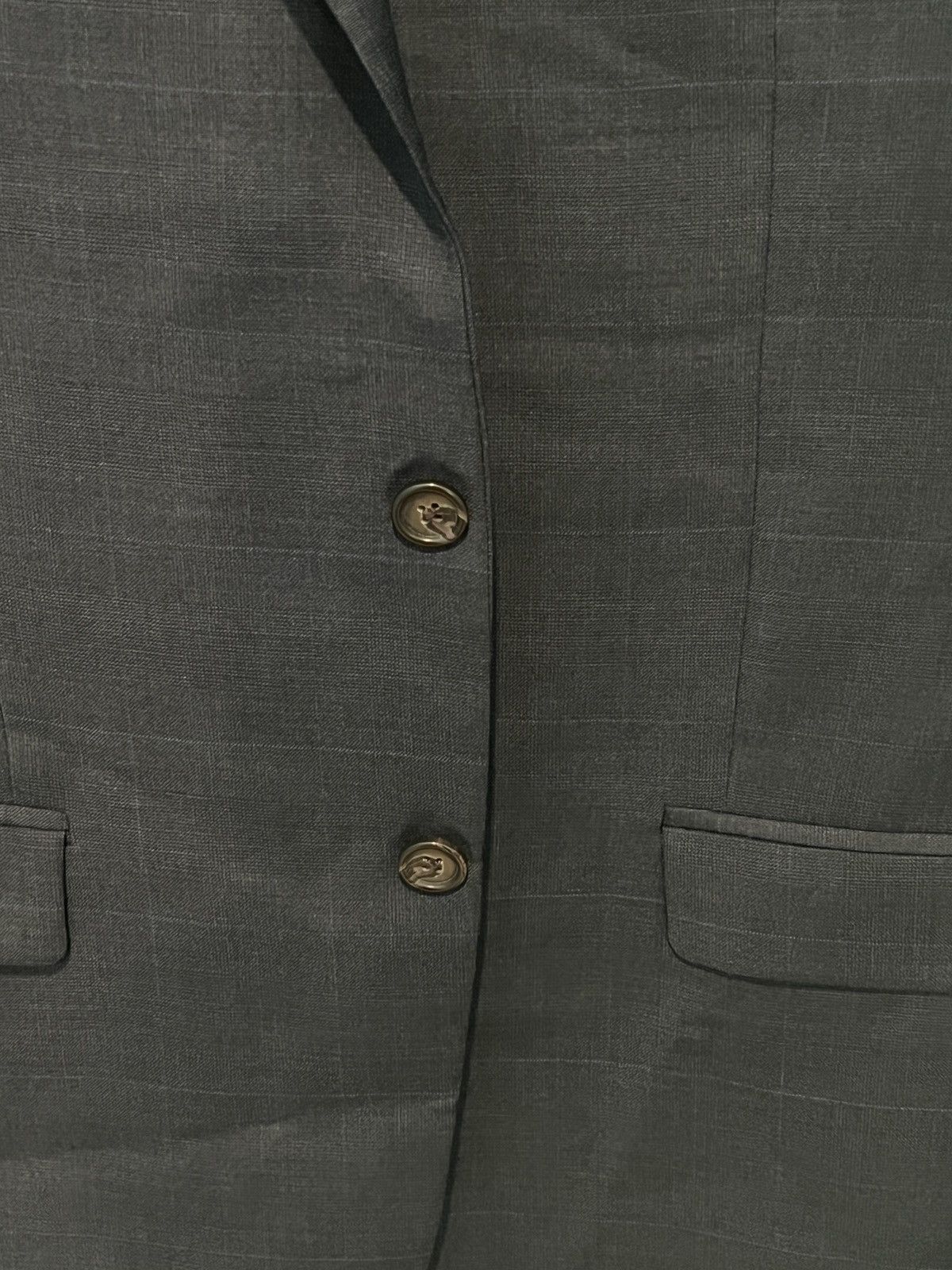 Lauren Ralph Lauren Lauren Ralph Lauren Sport Coat Blazer Mens 42R Blue Plaid Size 42R - 3 Thumbnail