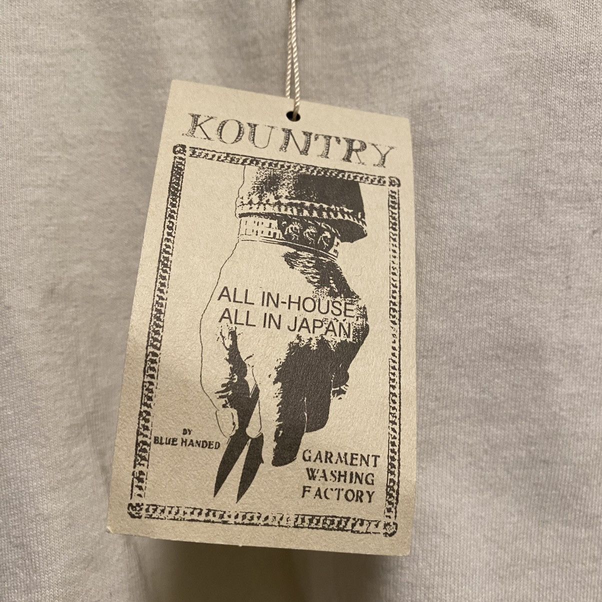 Kapital Kapital 2 Tone Big Pocket Bone Tee Size US S / EU 44-46 / 1 - 8 Thumbnail