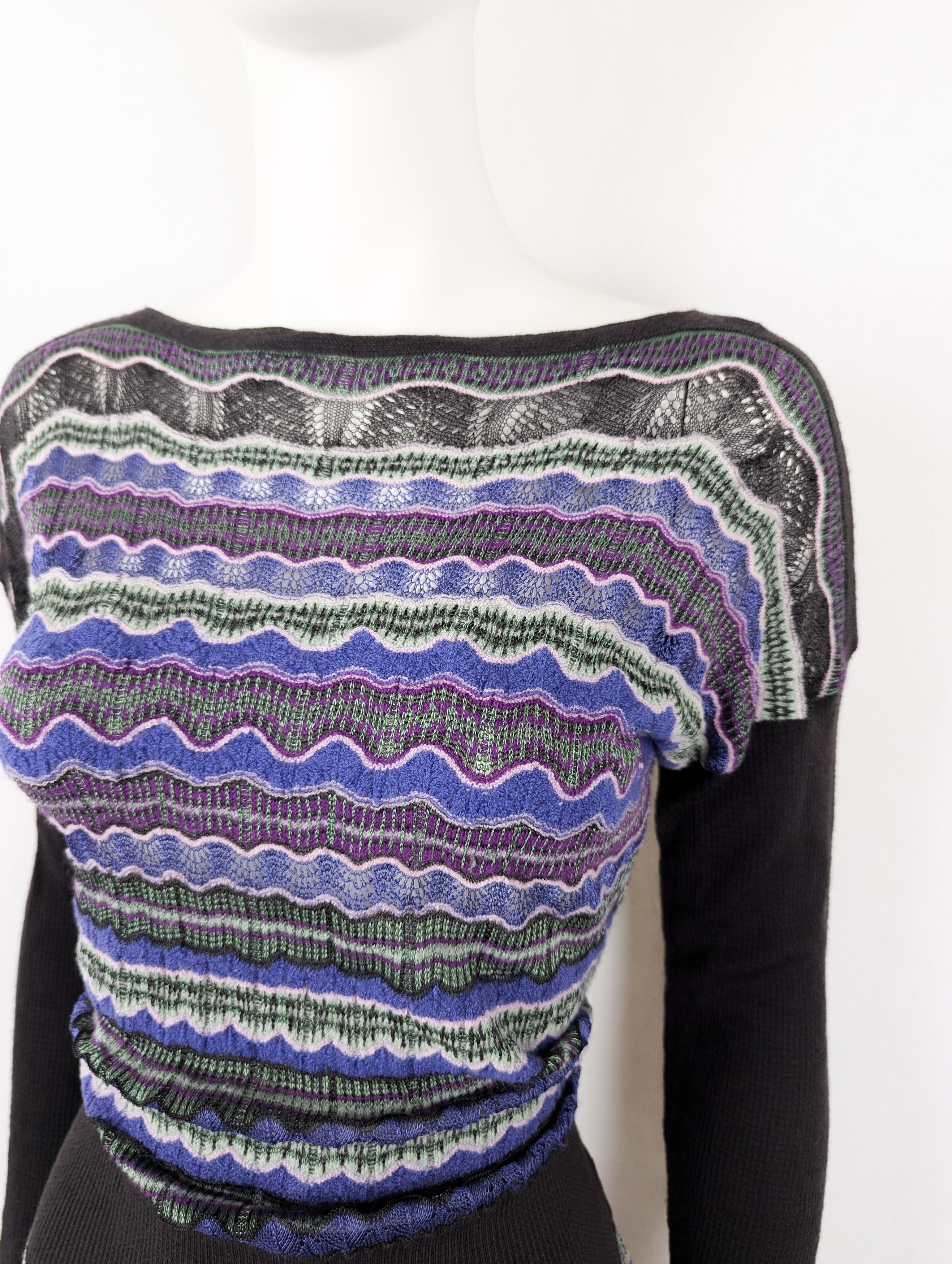 Missoni Missoni merino wool dress Size L / US 10 / IT 46 - 4 Thumbnail