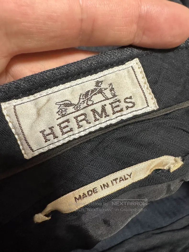 Hermes Hermes Casual pants with 95% wool and 5% cashmere Size US 30 / EU 46 - 6 Thumbnail