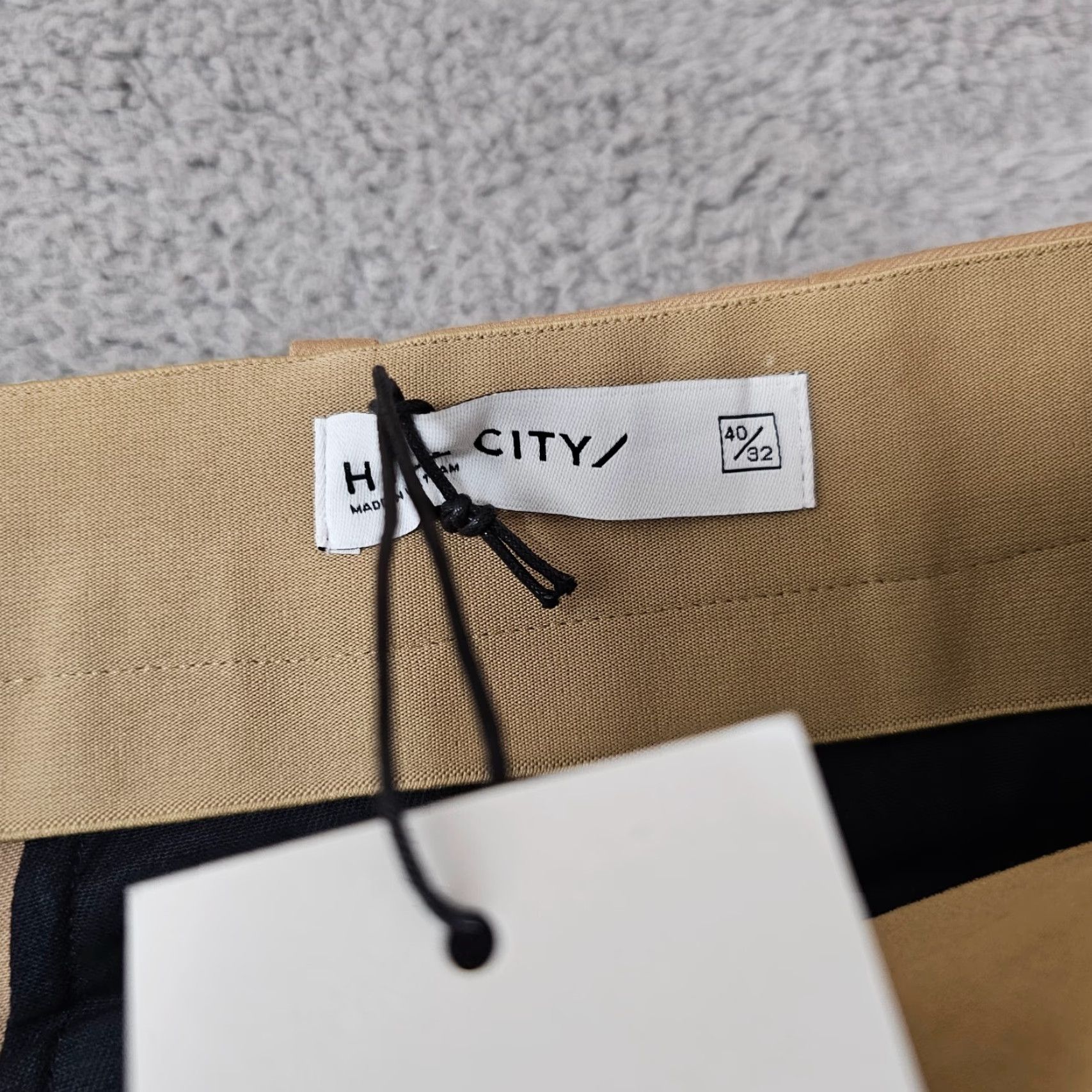 Vintage Hill City Pants Mens Slim Straight Cotton Blend 40x30 Brown 40x32 Tag Everyday Pant Chino Stretch Comfortable Size US 40 / EU 56 - 6 Thumbnail