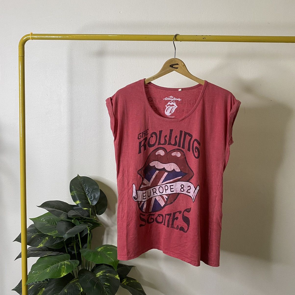 The Rolling Stones TheRollingStone 1982 European Tour Official Reissue Tank Top Size US M / EU 48-50 / 2 - 1 Thumbnail