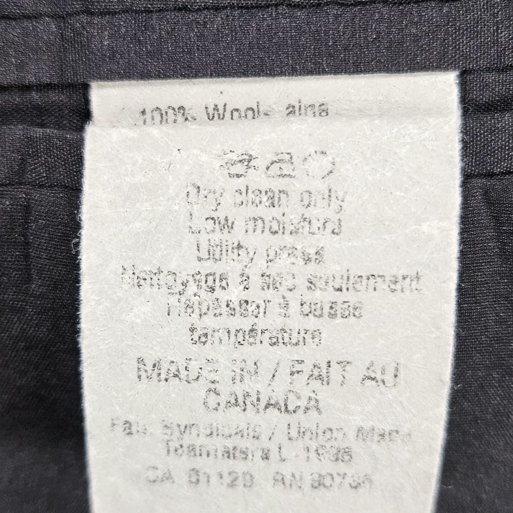 Ralph Lauren VTG Lauren Ralph Lauren Grey Wool 2 Button Notch Blazer Sport Coat 42R Mens European-style Classic Single-Breasted Jacket Size 42R - 4 Thumbnail