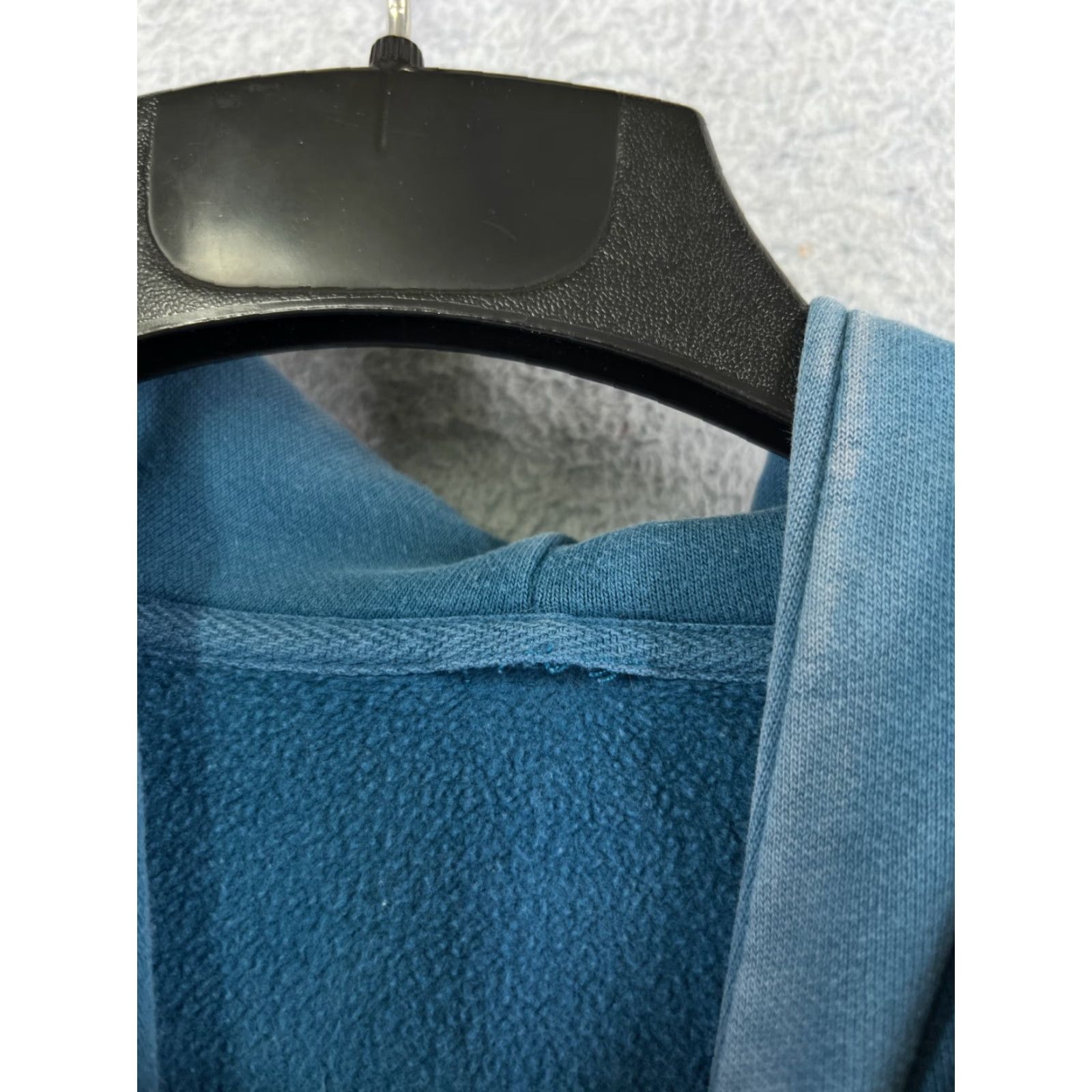 The North Face The North Face Hoodie Women XL Blue Hooded Pullover Cotton Fleece Logo Womens Size XL / US 12-14 / IT 48-50 - 3 Thumbnail