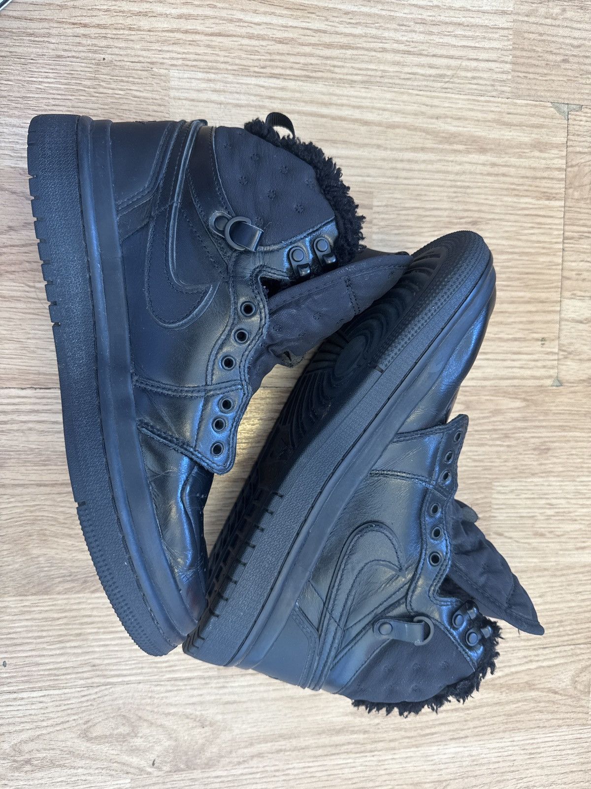 Nike Air Jordan 1 Acclimate "Triple Black" (2021) - Winter-Ready Size US 8.5 / IT 38.5 - 6 Thumbnail