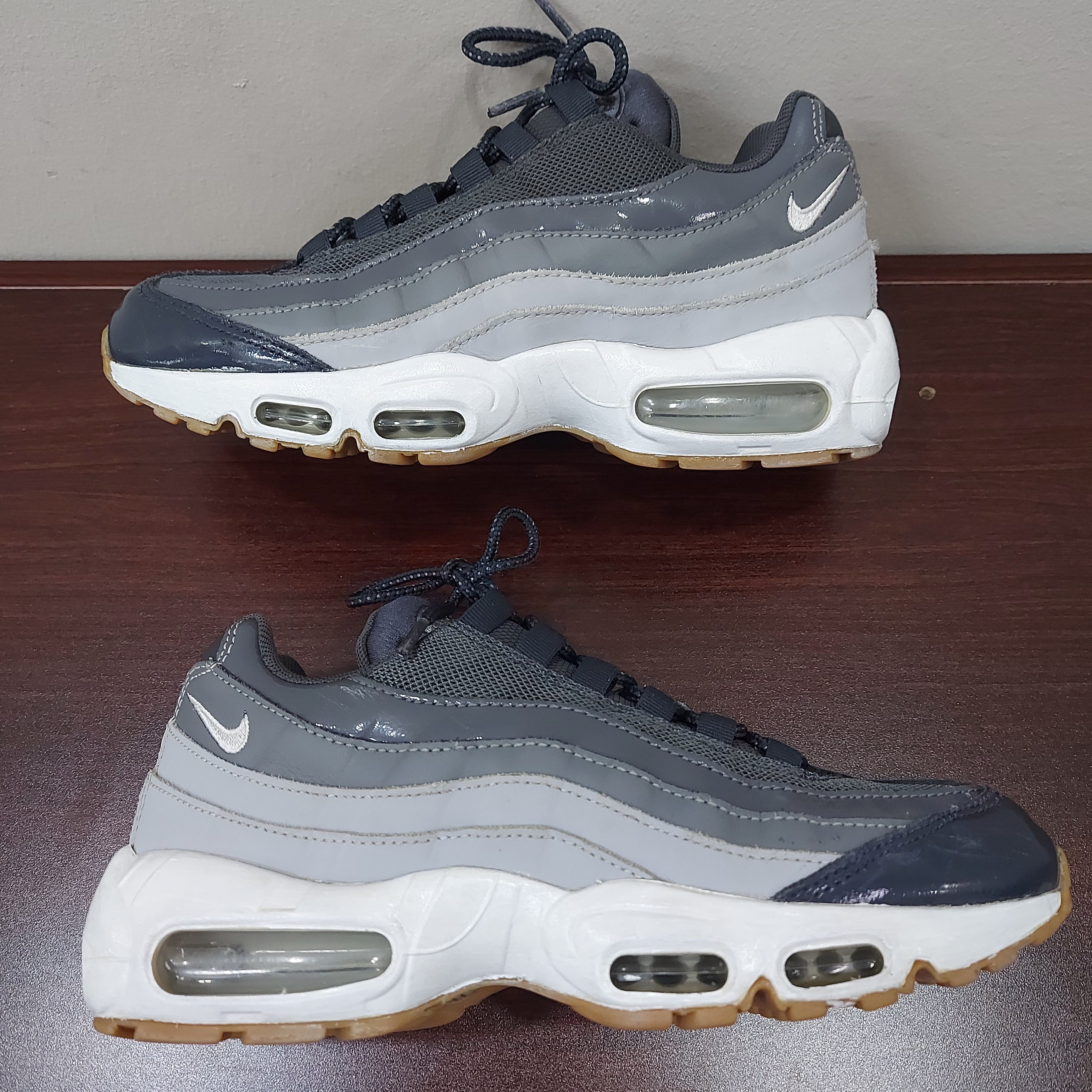 Nike Air max 95 Anthracite white Wolf grey Size US 8.5 / IT 38.5 - 2 Thumbnail