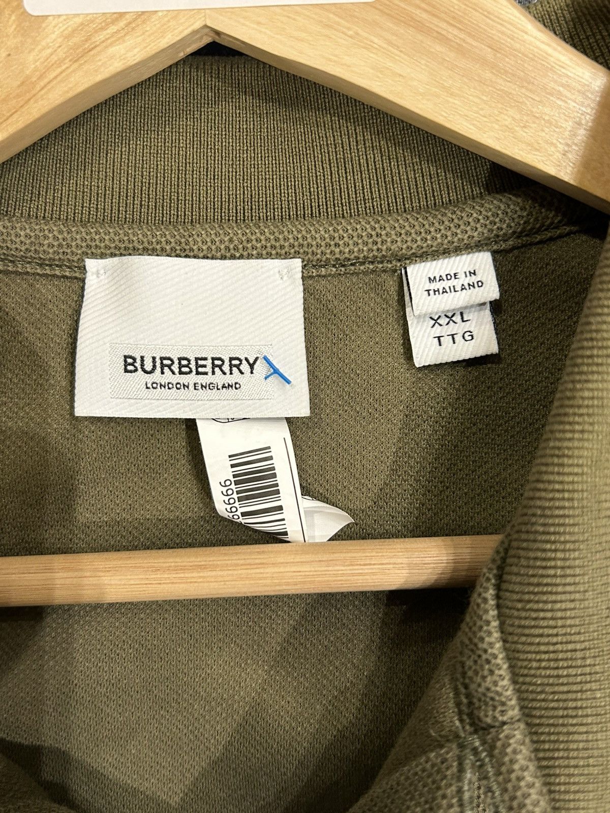 Burberry Burberry Polo Shirt Size US XXL / EU 58 / 5 - 3 Thumbnail