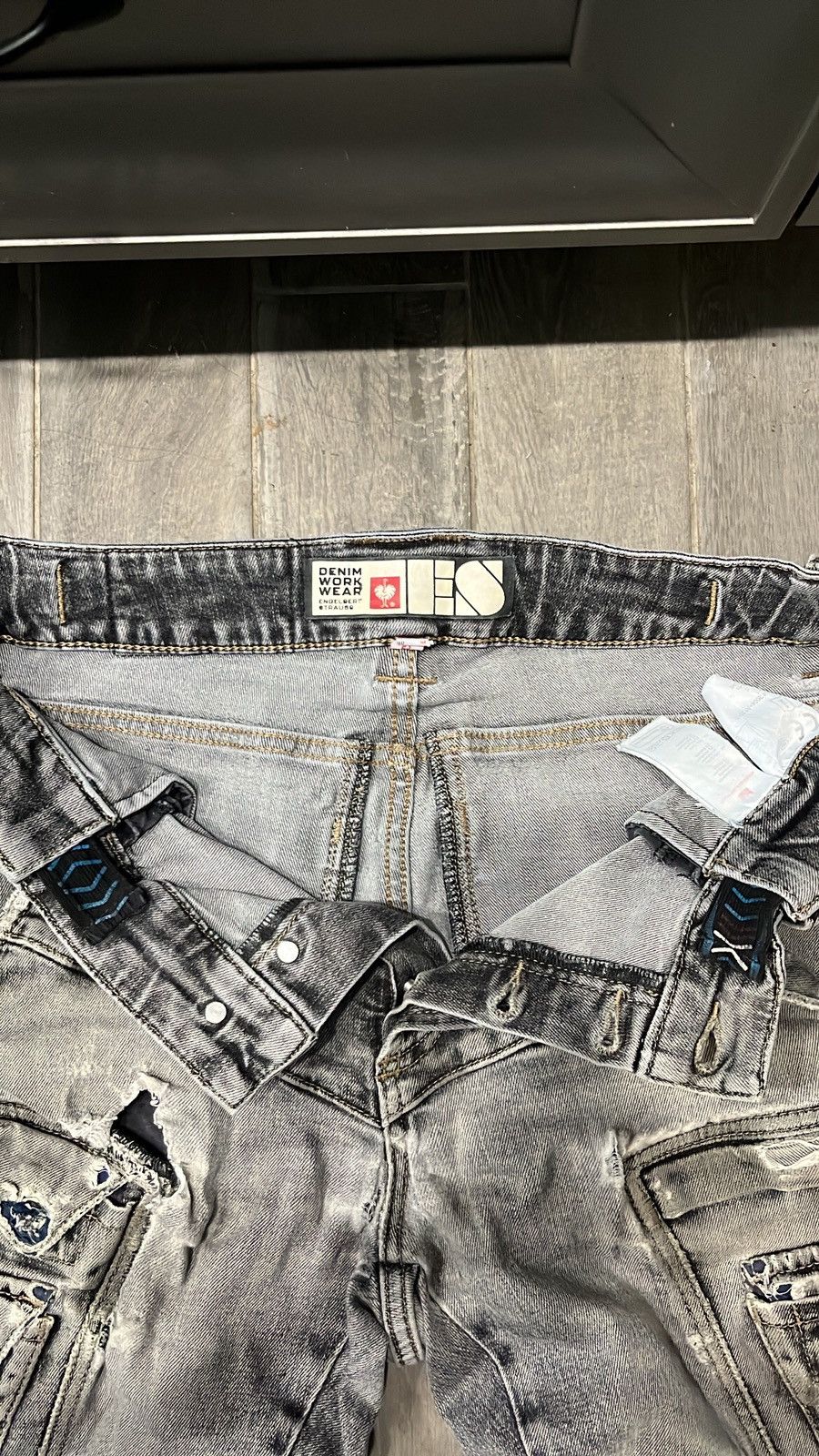 Japanese Brand × Vintage Vintage multi pocket Denim Work Wear Enqelbert Strause jeans Size US 33 - 6 Thumbnail