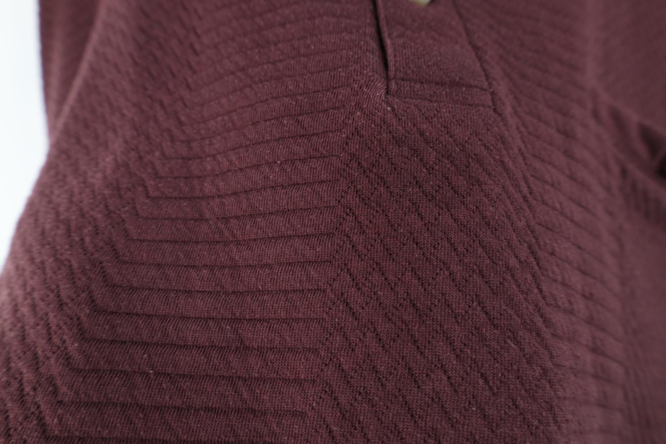 Vintage Vintage 90s Streetwear Textured Knit Pullover Polo Shirt Size US L / EU 52-54 / 3 - 7 Thumbnail