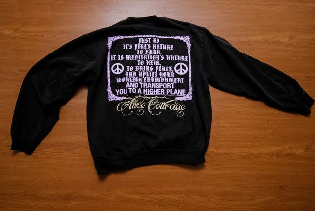 Online Ceramics Black Journey To Satchidananda Sweatshirt Size M / US 6-8 / IT 42-44 - 2 Thumbnail