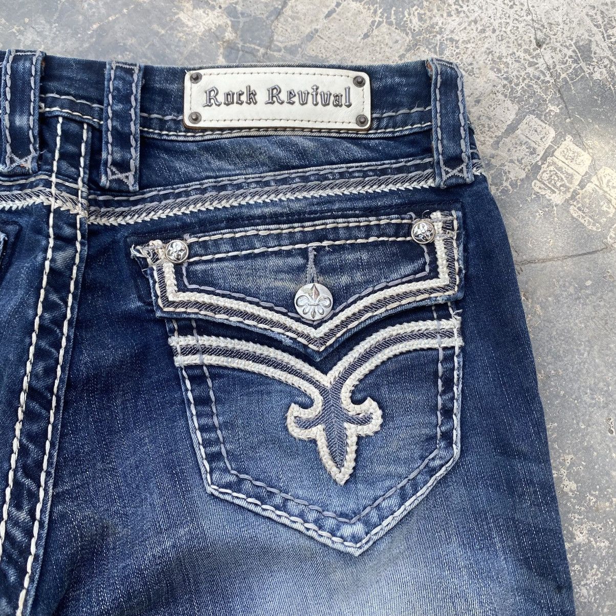 Other ROCK REVIVAL Chrome Flare Size US 30 / EU 46 - 6 Thumbnail