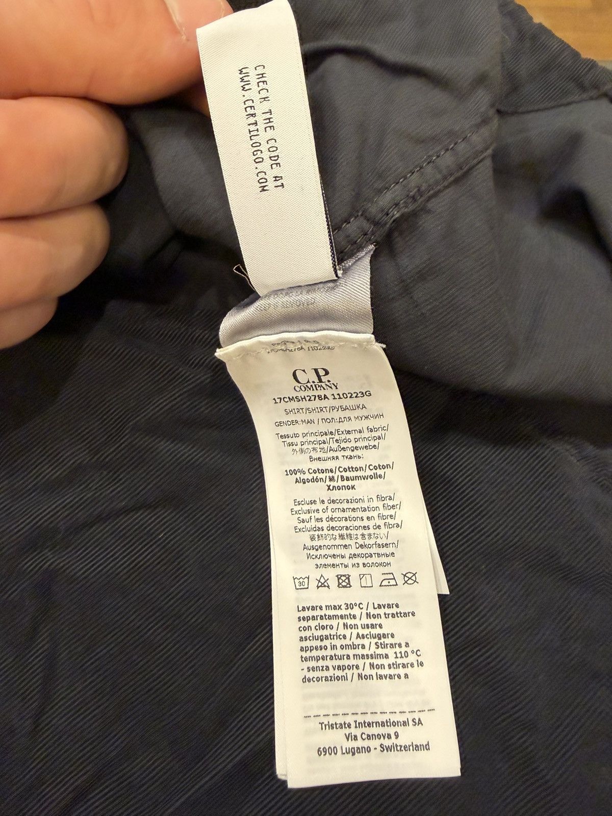C.P. Company C.P. Company Micro Cord Button Up Shirt Size US XXL / EU 58 / 5 - 5 Thumbnail