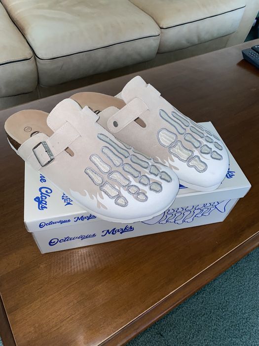 Birkenstock OM NY “Fish Bone clogs” | Grailed