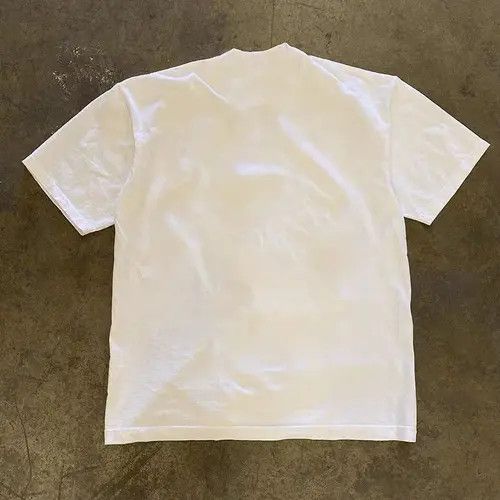 Vintage Chizuru x Etou White casual retro orange print t-shirt Size US L / EU 52-54 / 3 - 6 Thumbnail