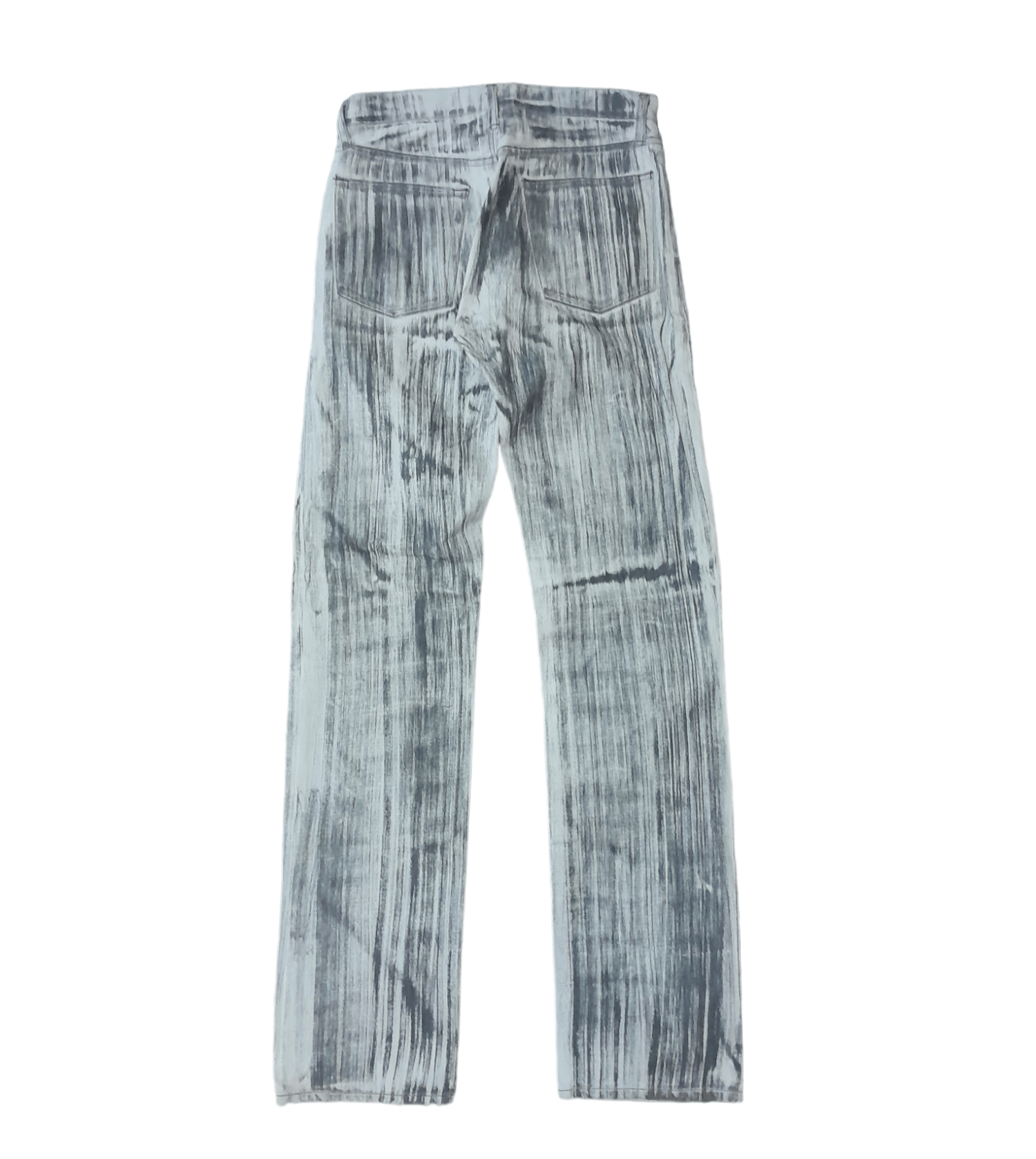 20471120 × Beauty Beast × Japanese Brand Edge rupert dirt brushed printed denim pants Size US 29 - 3 Thumbnail