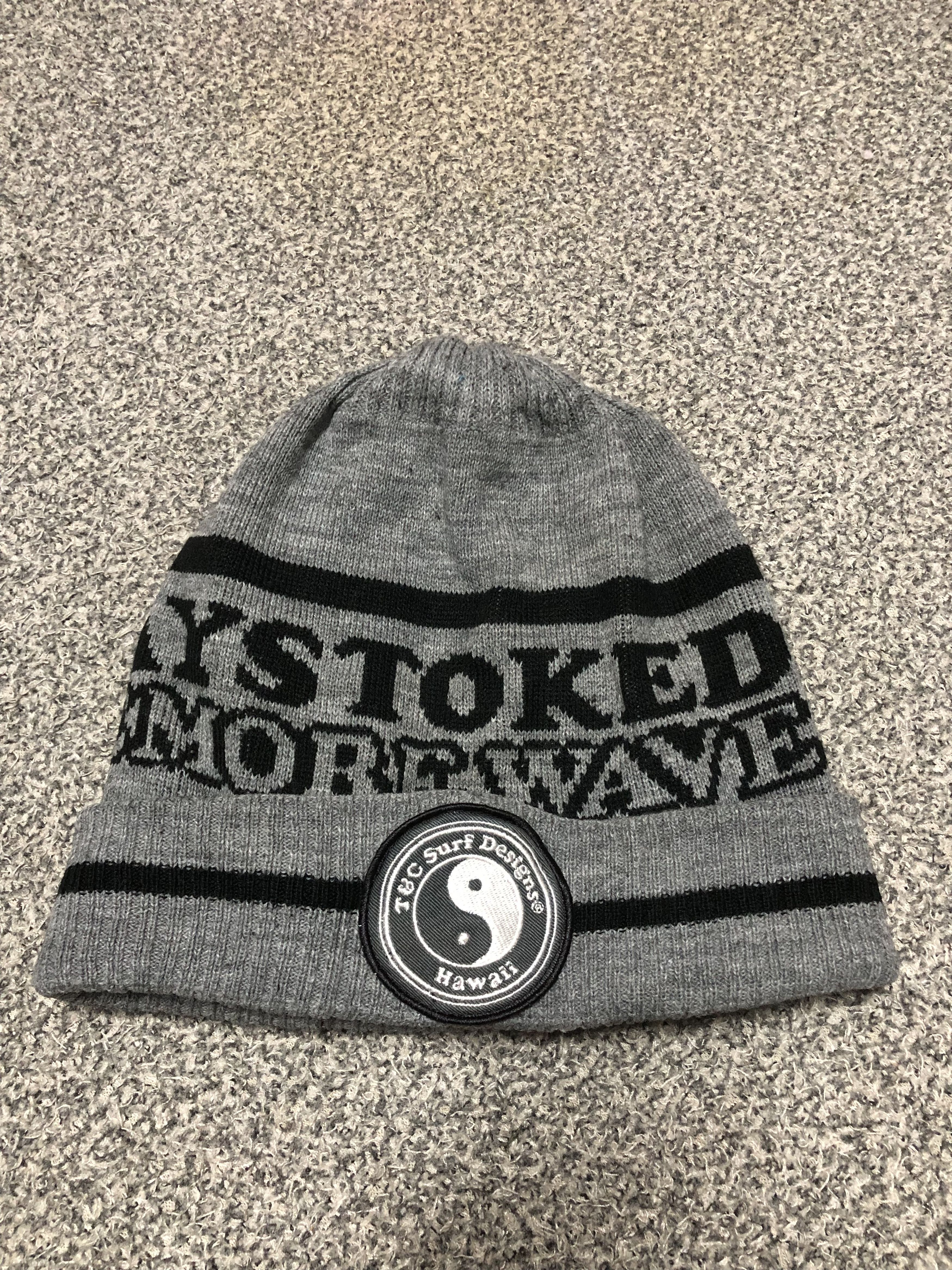 Japanese Brand Vintage T&C Surf Designs Hawaii Beanie Snowcap Size ONE SIZE - 2 Thumbnail