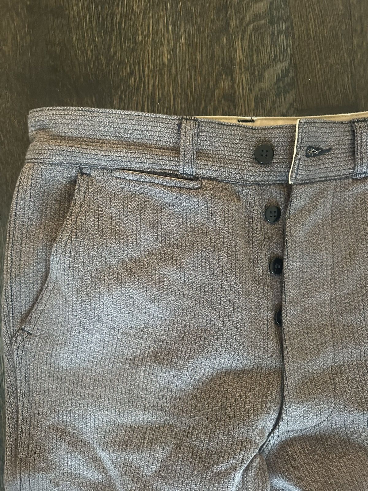 Vintage Salt and Pepper Trousers Size US 32 / EU 48 - 2 Thumbnail