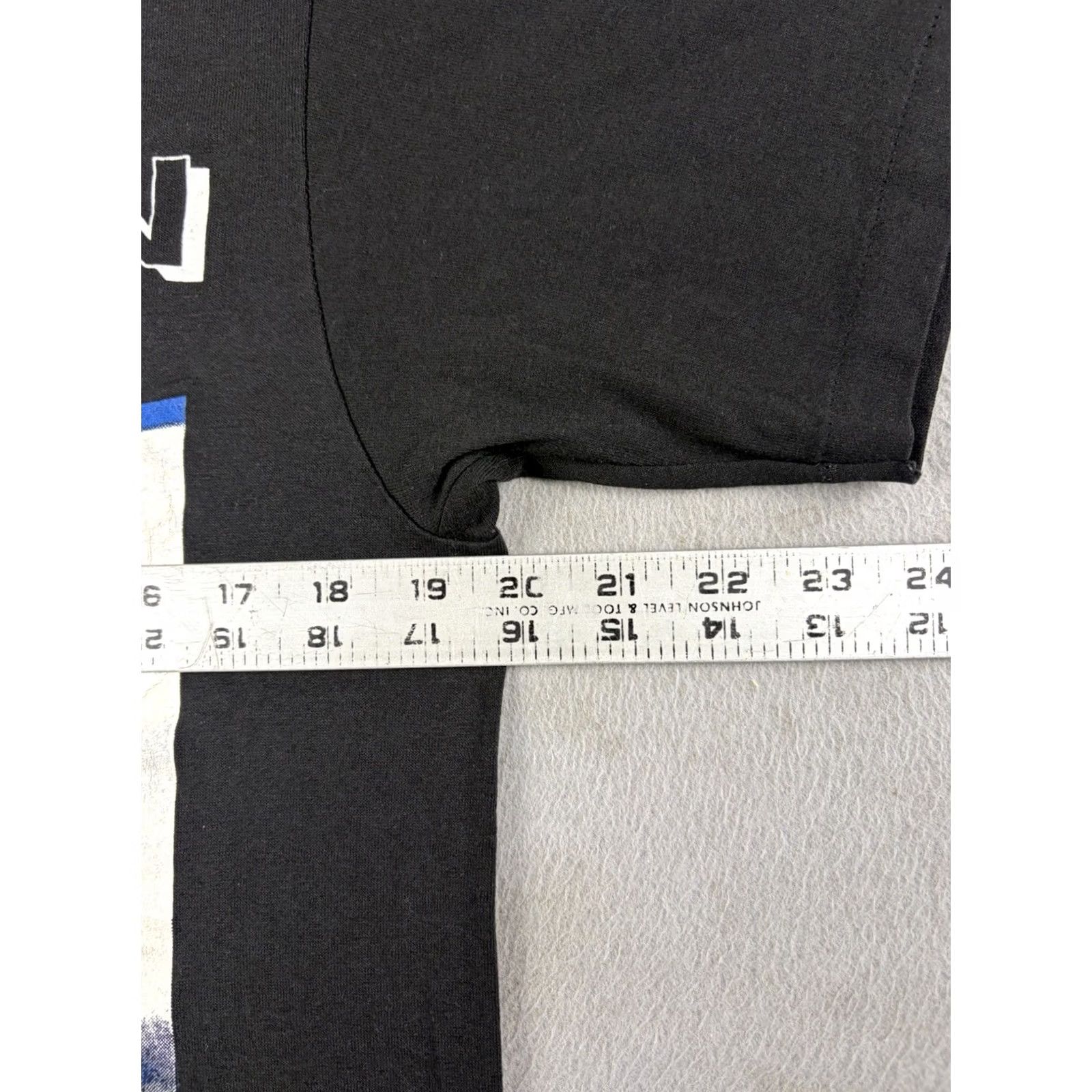 NASA VINTAGE Johnson Space Center T Shirt Men’s L Black NASA 90s USA Made Graphic Print Crew Neck Short Sleeve Mens Size US L / EU 52-54 / 3 - 5 Thumbnail