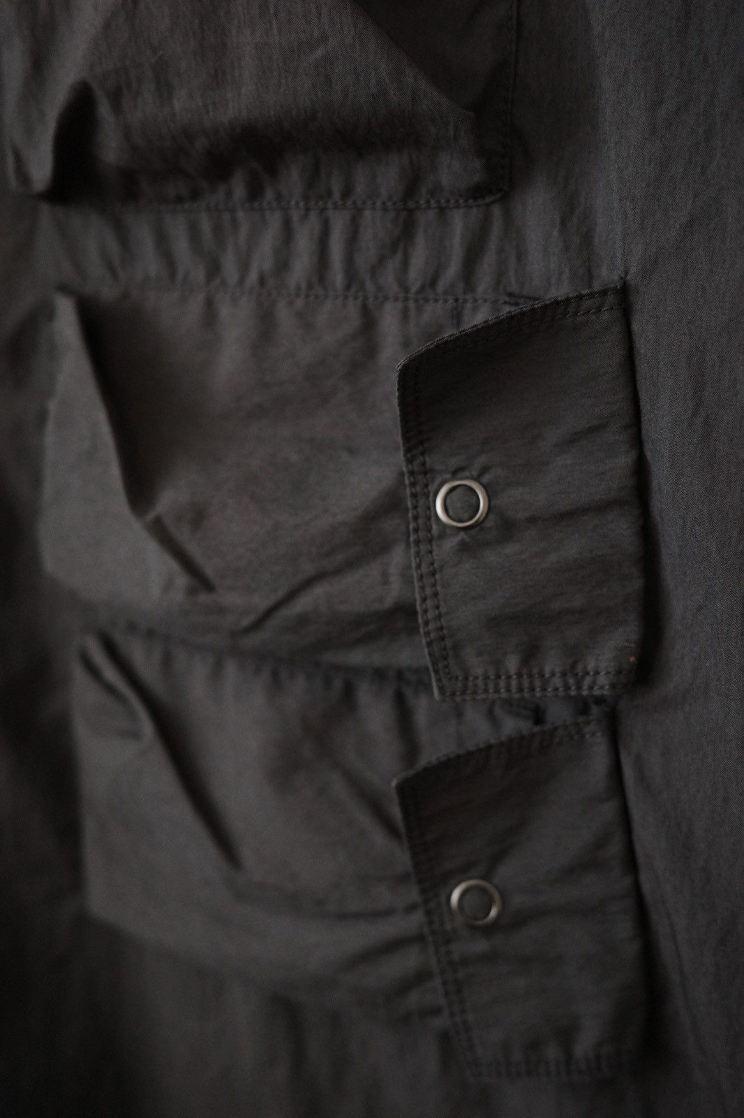 EASTLOGUE Eastlogue - Cargo pocket shirt - Black 1720SSSH06 Size US M / EU 48-50 / 2 - 5 Thumbnail