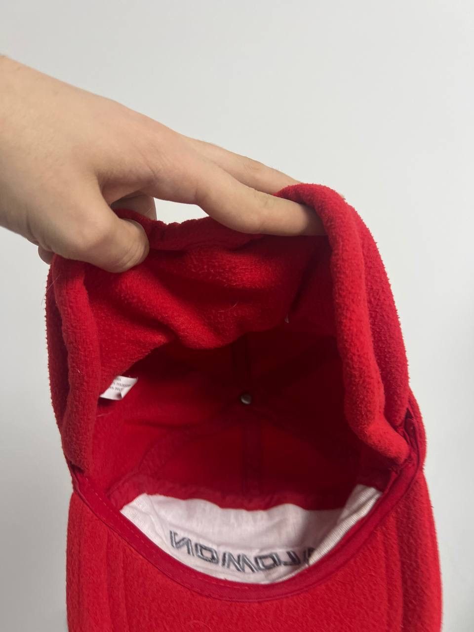 Salomon Vintage Salomon Fleece Cap Outdoor Hat Travel Red Unisex Size ONE SIZE - 14 Thumbnail