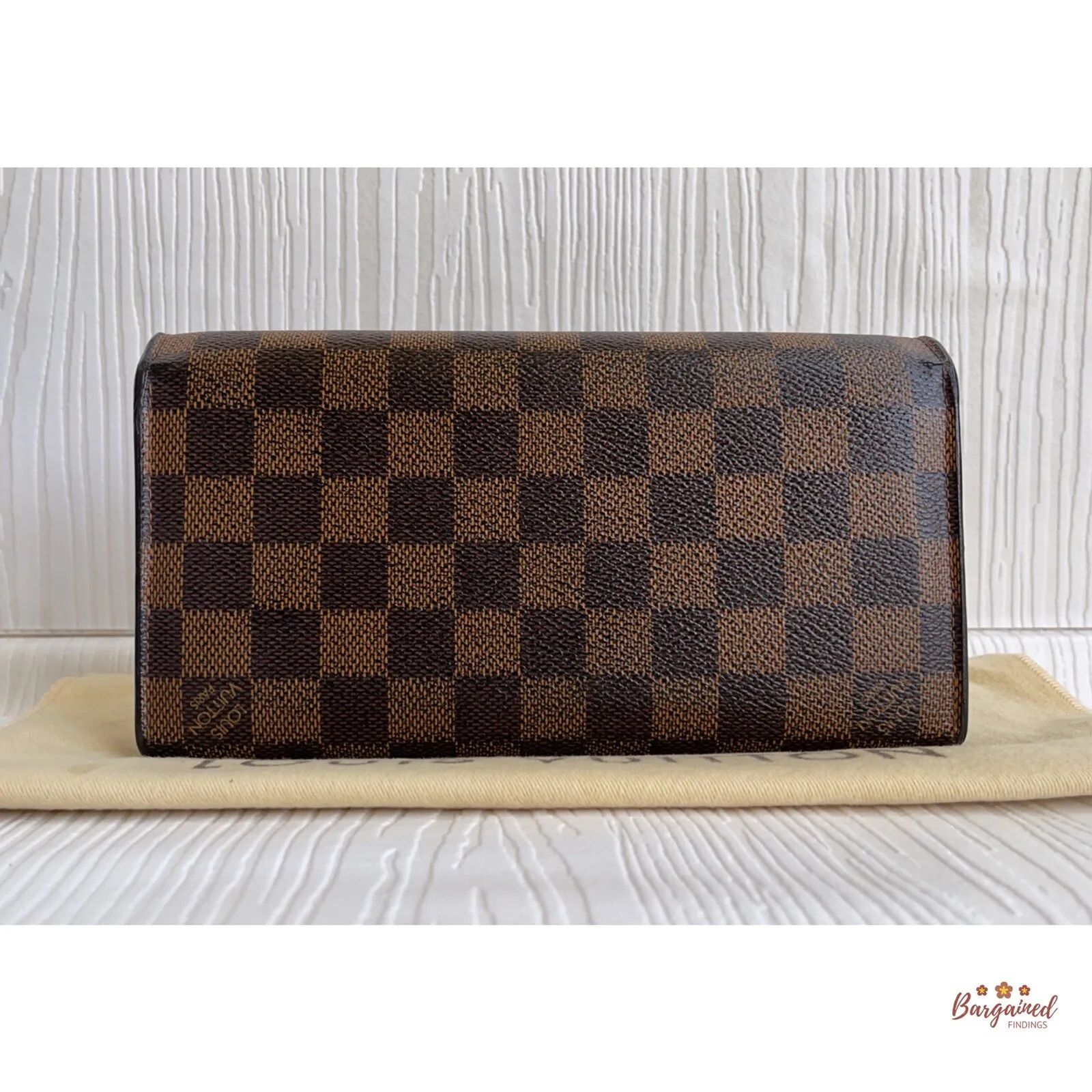 Louis Vuitton Louis Vuitton Damier Ebene Leather Rosebery Long Wallet Size ONE SIZE - 2 Thumbnail