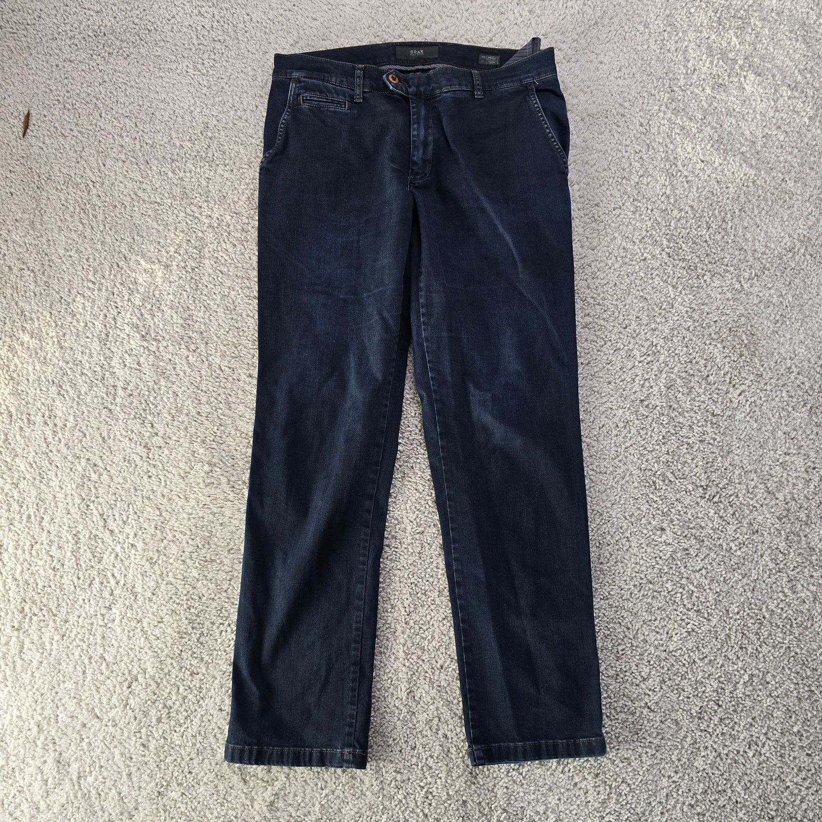 BRAX Brax Feel Good Mens Everest Regular Fit 34 x 32 blue Size US 34 / EU 50 - 1 Thumbnail