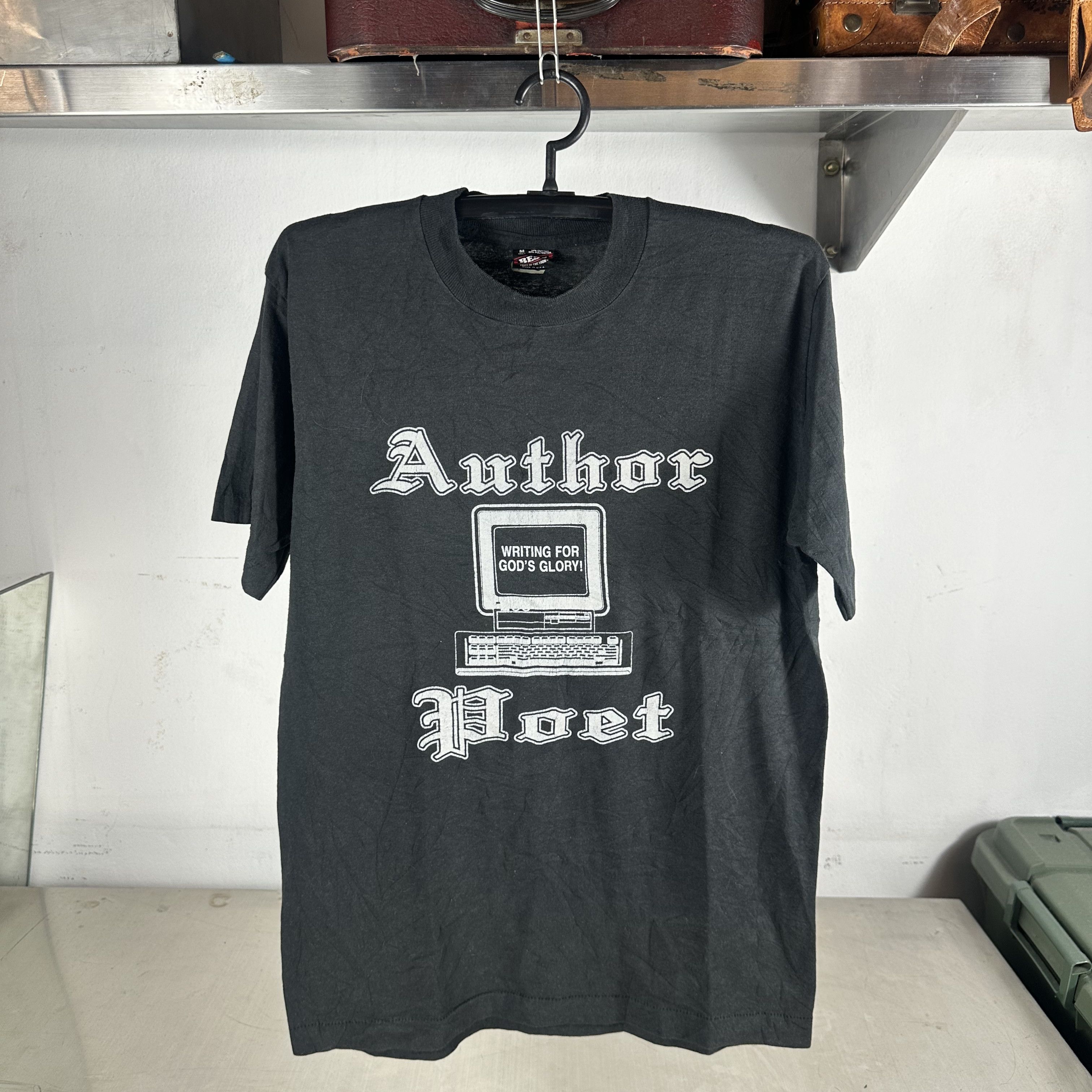 Vintage Vintage 80s Author Poet Christian Writers Guild T-Shirt Size US L / EU 52-54 / 3 - 1 Thumbnail