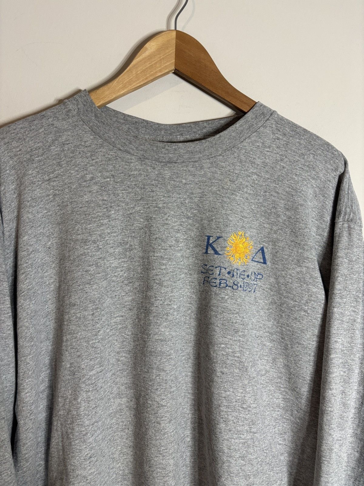Other Vintage 90s Kappa Delta Sorority College Long Sleeve Shirt Size US XL / EU 56 / 4 - 2 Thumbnail