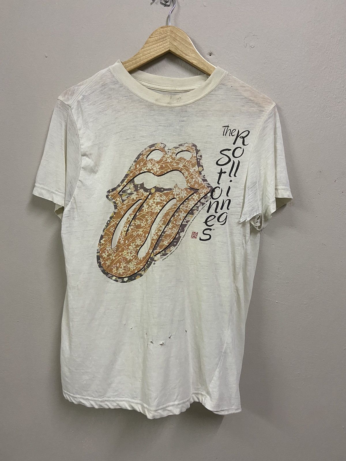 Band Tees × Japanese Brand × The Rolling Stones ‼️RARE‼️THE ROLLING STONES 🔥 Size US M / EU 48-50 / 2 - 1 Thumbnail