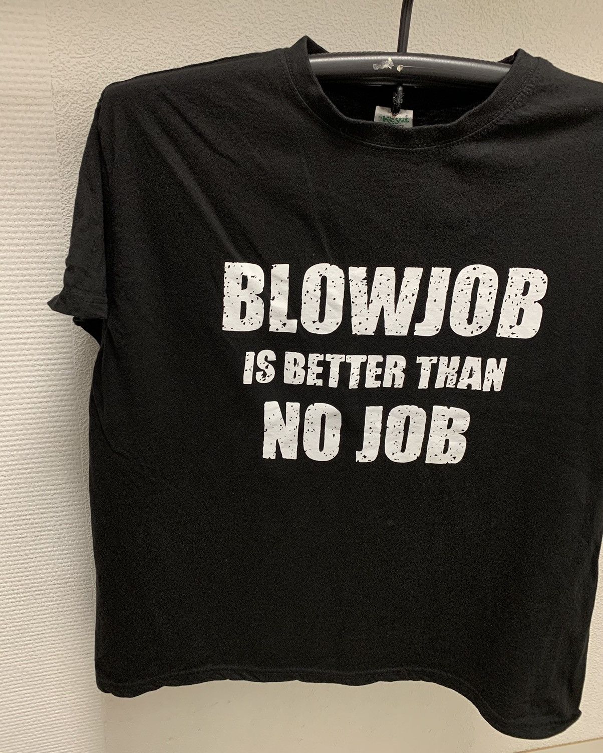 Sex Skateboards Blowjob is better than no job vintage humor black t-shirt L Size US L / EU 52-54 / 3 - 4 Thumbnail