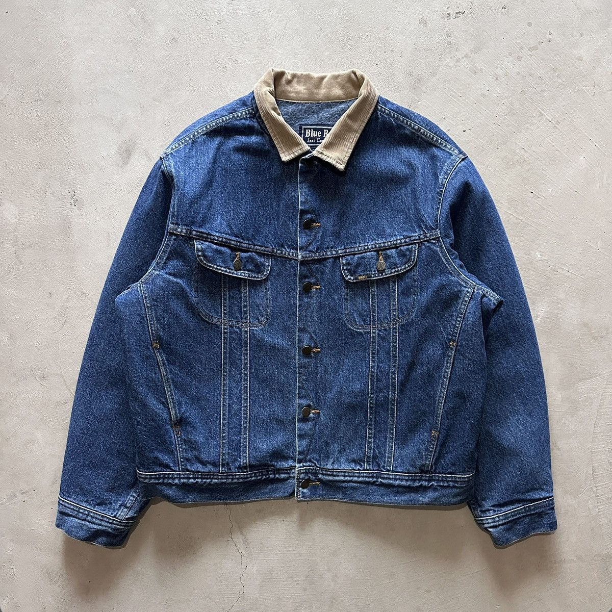 Vintage vintage blue jay blanket denim jacket Size US XL / EU 56 / 4 - 1 Thumbnail