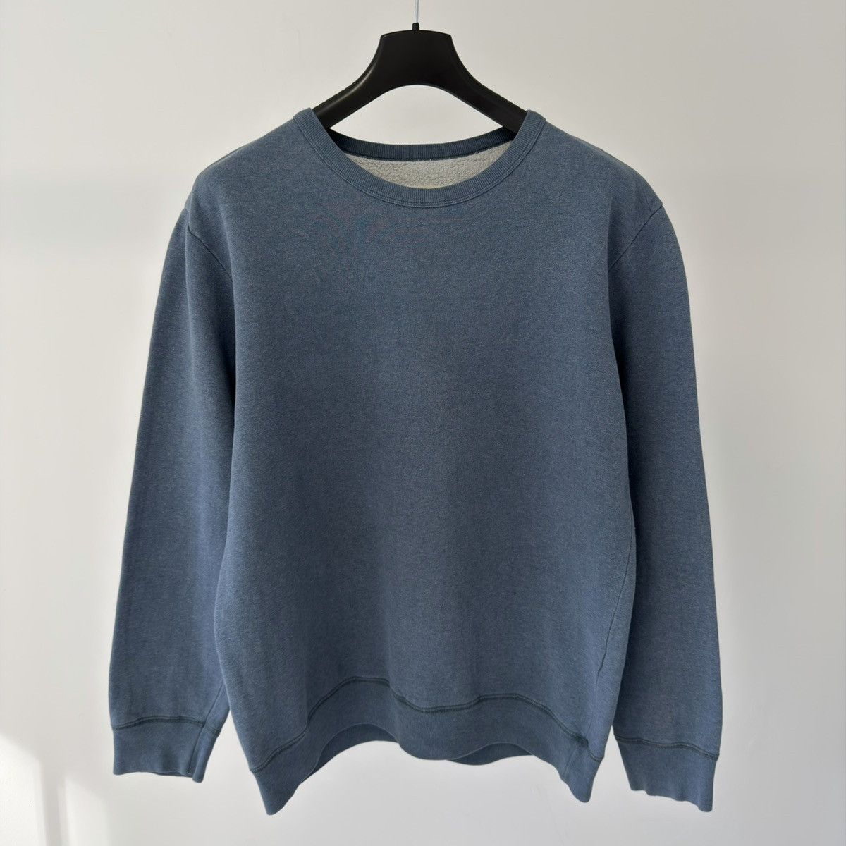 Maison Margiela Early 2000s Miss Deanna Blue Cotton Sweatshirt Size US XL / EU 56 / 4 - 18 Thumbnail