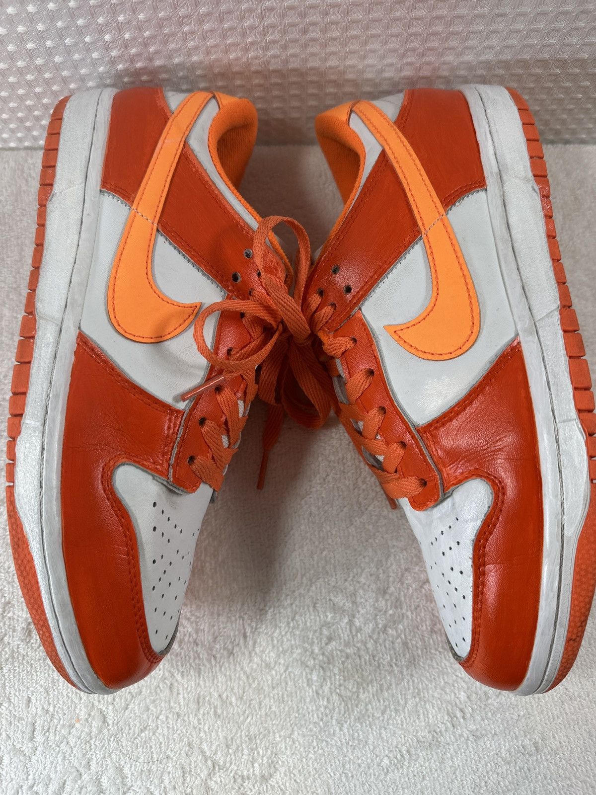 Nike Nike Mens Dunk Low Retro Syracuse Shoes Size US 7 / EU 40 - 6 Thumbnail