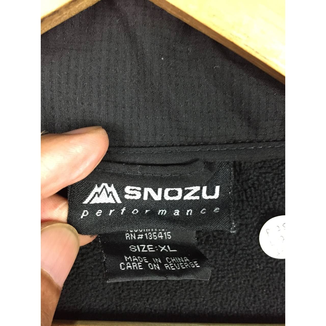 Vintage Snozu Performance Full Zip Fleece Lined Soft Shell Jacket Size US XL / EU 56 / 4 - 15 Thumbnail