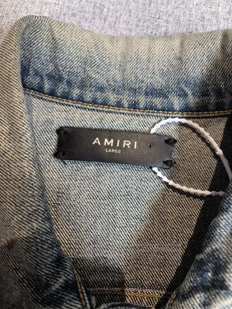 Amiri Amiri Men's denim jacket Size US L / EU 52-54 / 3 - 4 Thumbnail