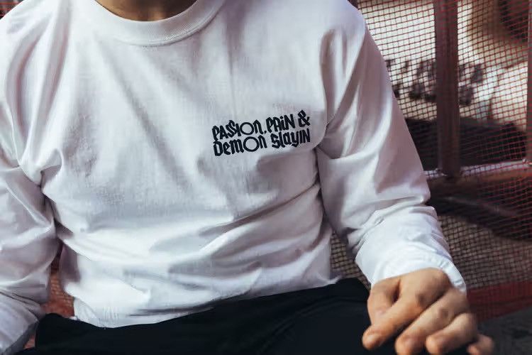 Kid Cudi × Virgil Abloh Kid Cudi X Virgil Abloh “Passion Pain & Demon Slayin” LS Tee Size US XL / EU 56 / 4 - 10 Thumbnail