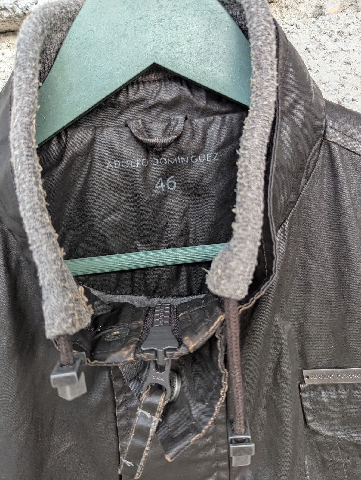 Adolfo Dominguez × Designer Adolfo Dominguez Leather Jacket Size US M / EU 48-50 / 2 - 3 Thumbnail
