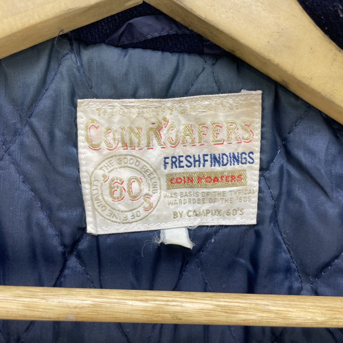 Vintage 💥Vintage Coin Roaffers 60s Bomber Varsity Hockey Ice Jacket Size US M / EU 48-50 / 2 - 14 Thumbnail