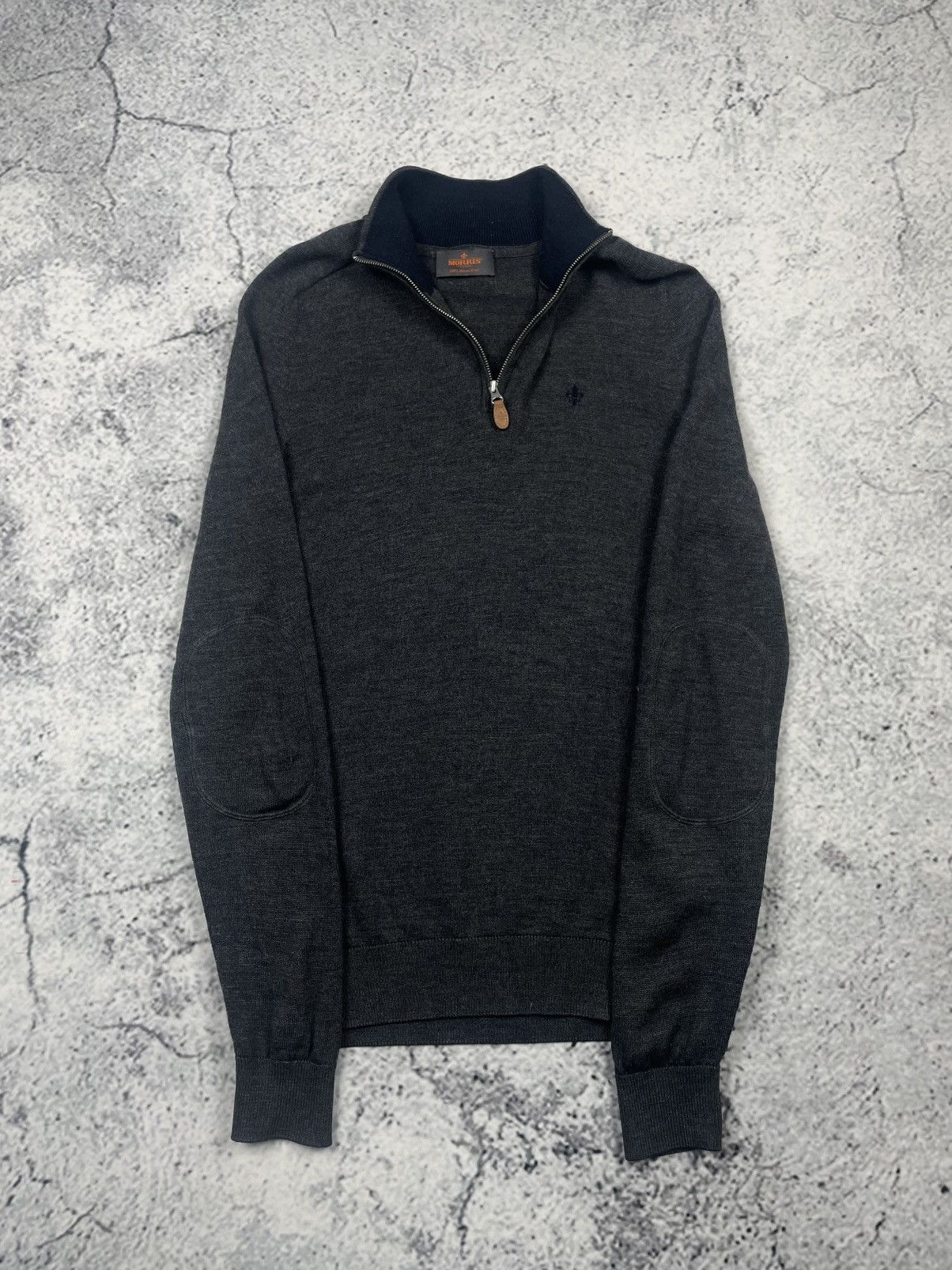 Morris Morris M Half Quarter-Zip Sweater Merino Wool Old Money egv Size US L / EU 52-54 / 3 - 2 Thumbnail