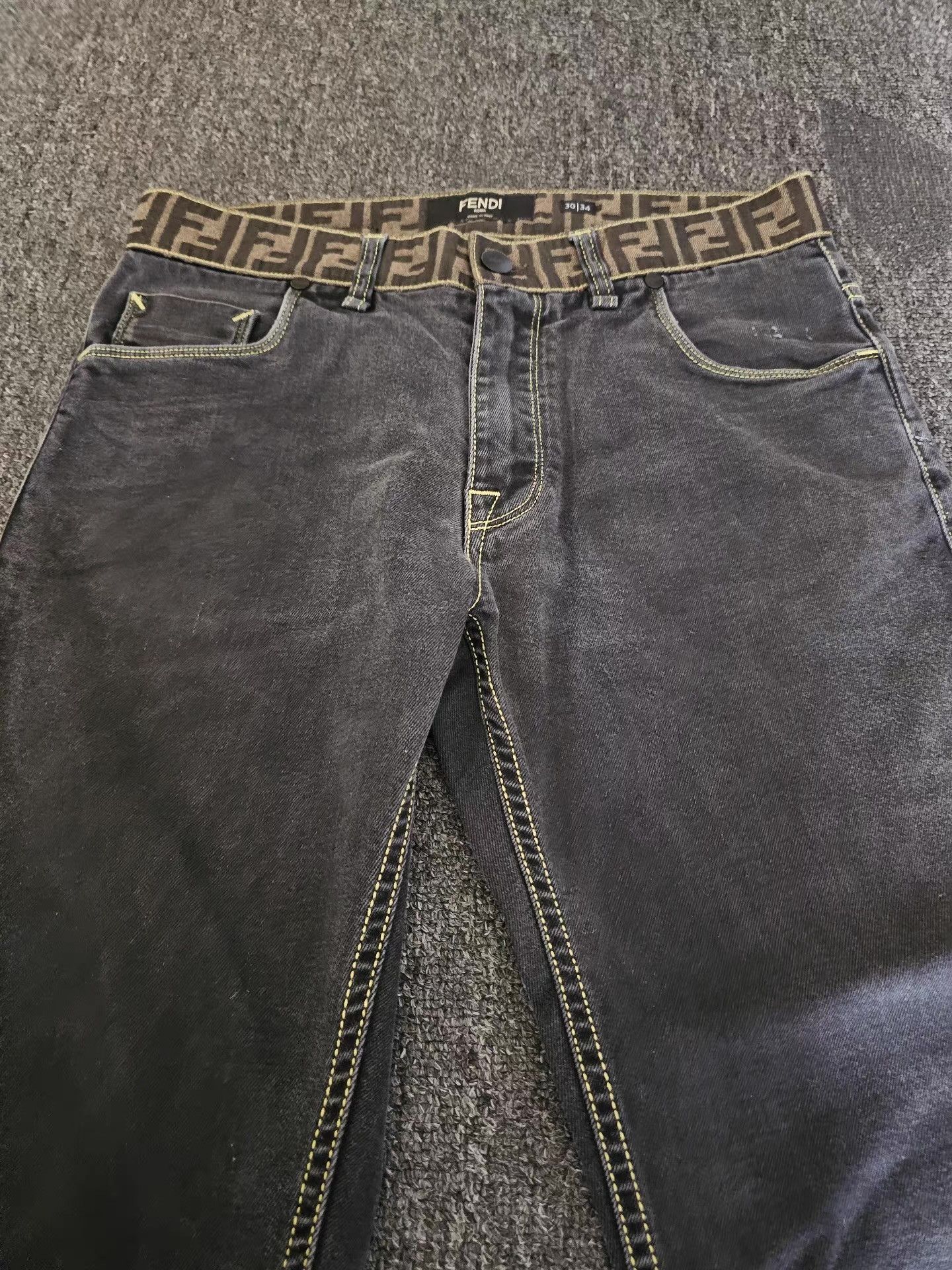 Fendi Fendi FF jeans Size US 32 / EU 48 - 3 Thumbnail