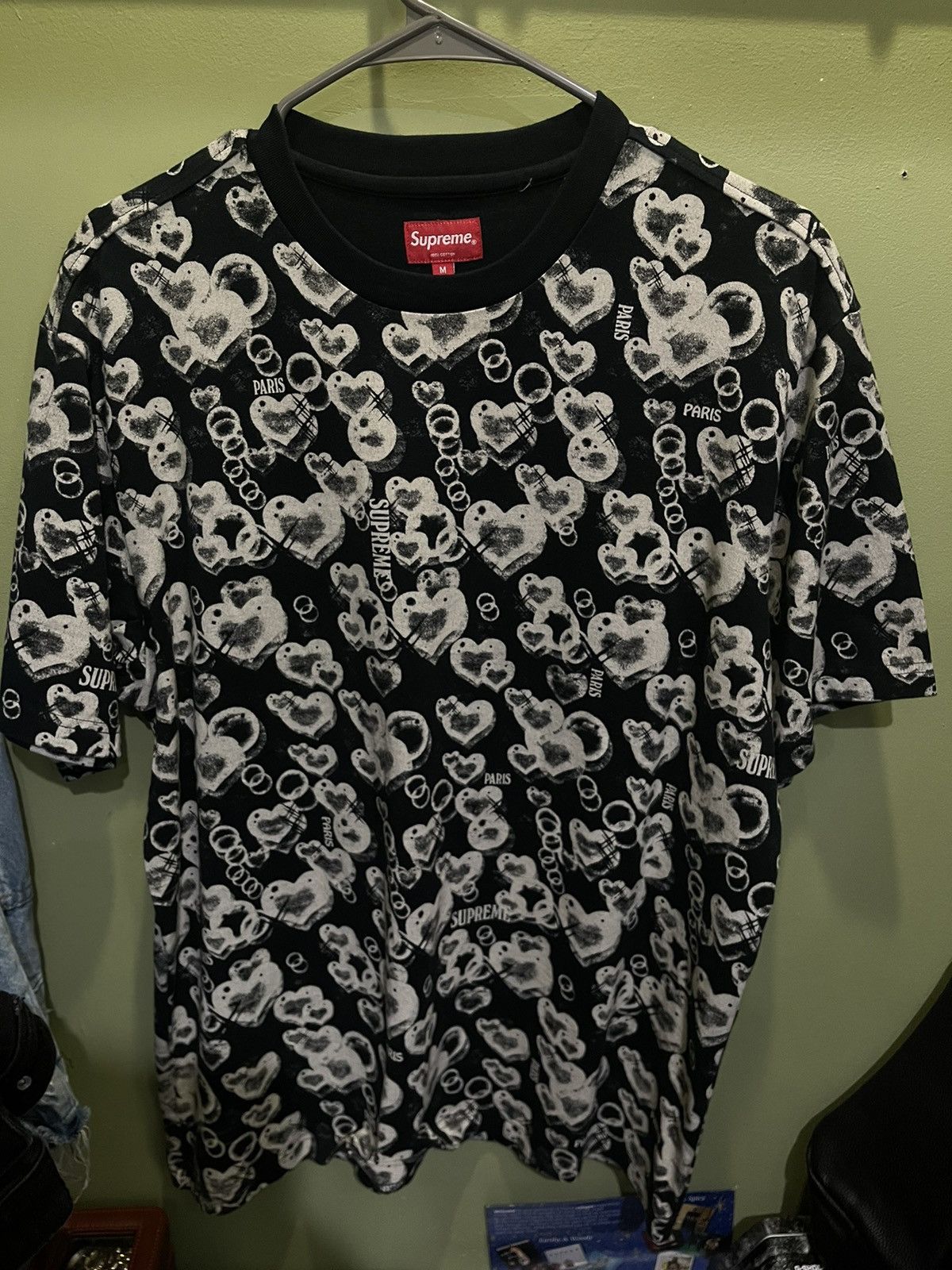 Supreme Supreme Hearts S/S Top Size US M / EU 48-50 / 2 - 1 Thumbnail