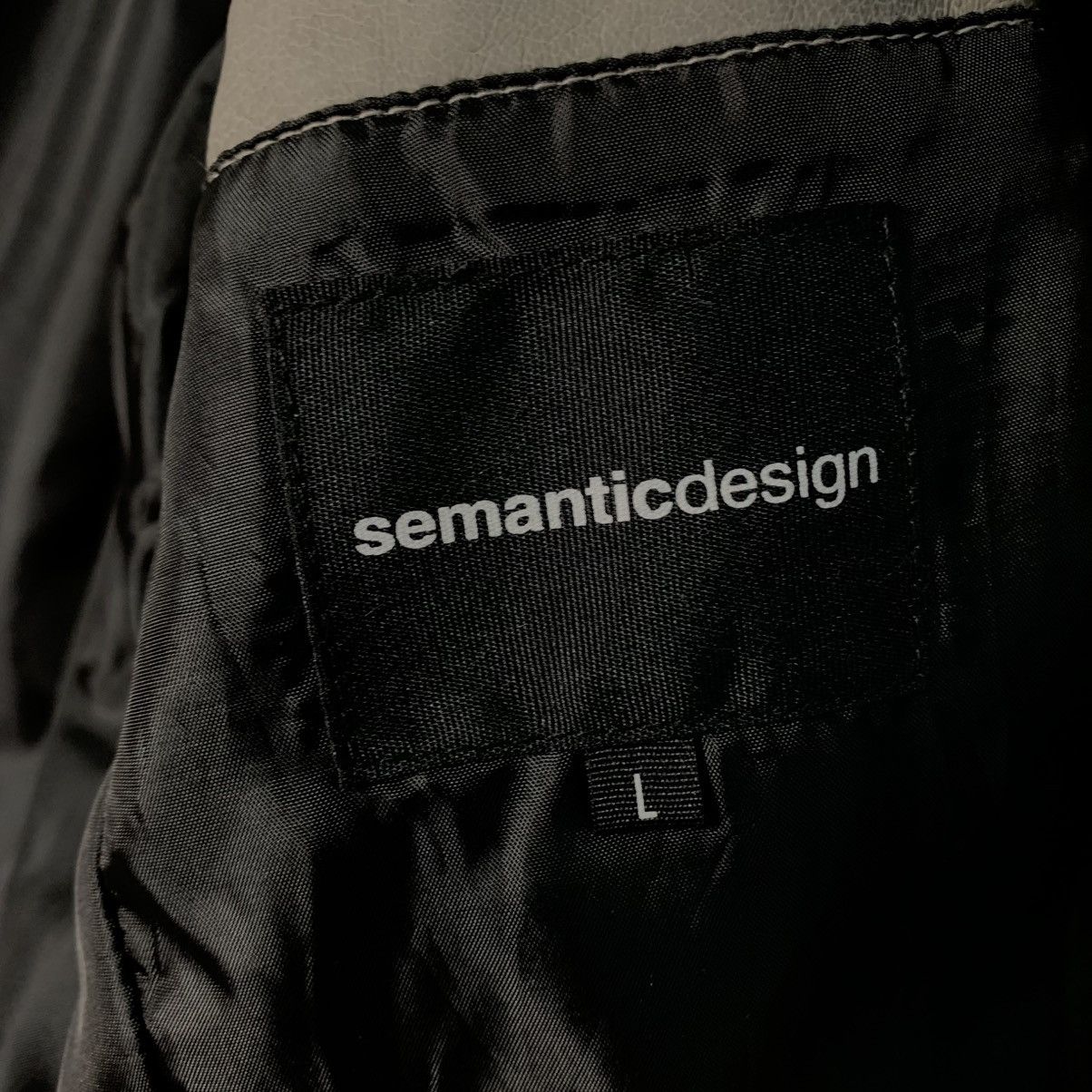 semanticdesign Semantic Design Hooded Synthetic Leather Jacket Size US S / EU 44-46 / 1 - 16 Thumbnail