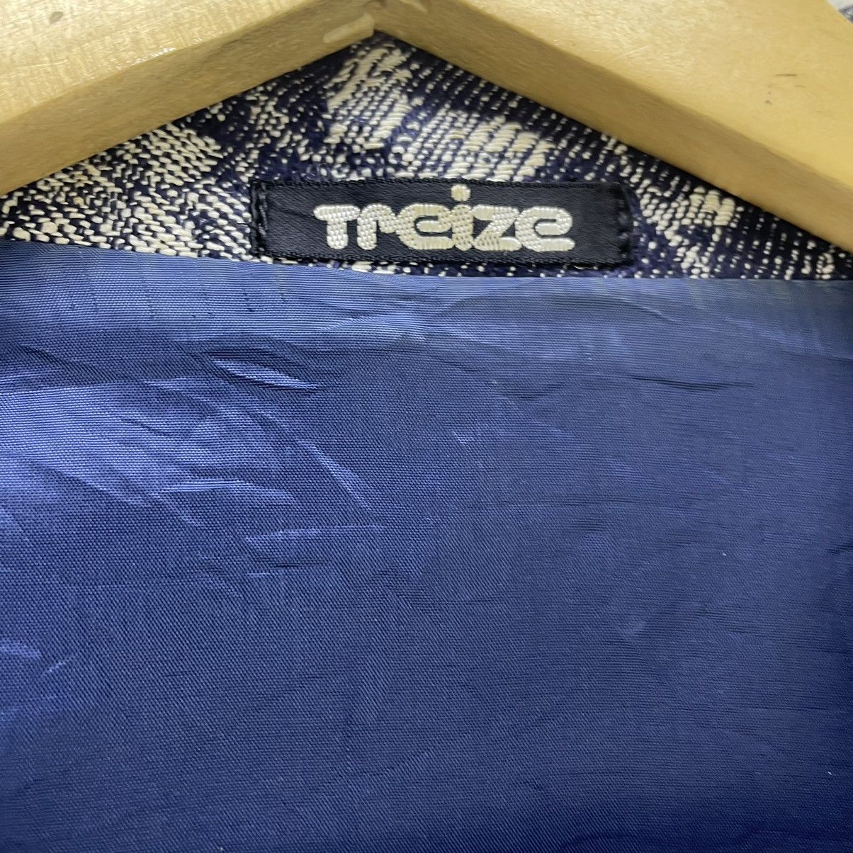 Indigo 🗣️Japanese Brand Treize Indigo Full Primt Floral Jacket Size M / US 6-8 / IT 42-44 - 6 Thumbnail