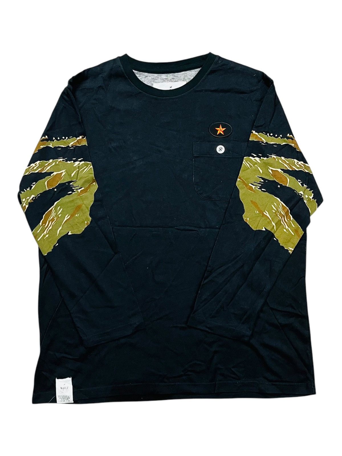 20471120 2000s Whiz Limited - Tiger Camo Longsleeve Size US M / EU 48-50 / 2 - 5 Thumbnail
